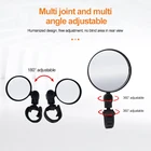 Велосипедные зеркала с поворотом на 360 градусов, широкоугольное складное зеркало заднего вида на руль для велосипеда, мотоцикла, дорожного велосипеда, аксессуары для заднего зеркала