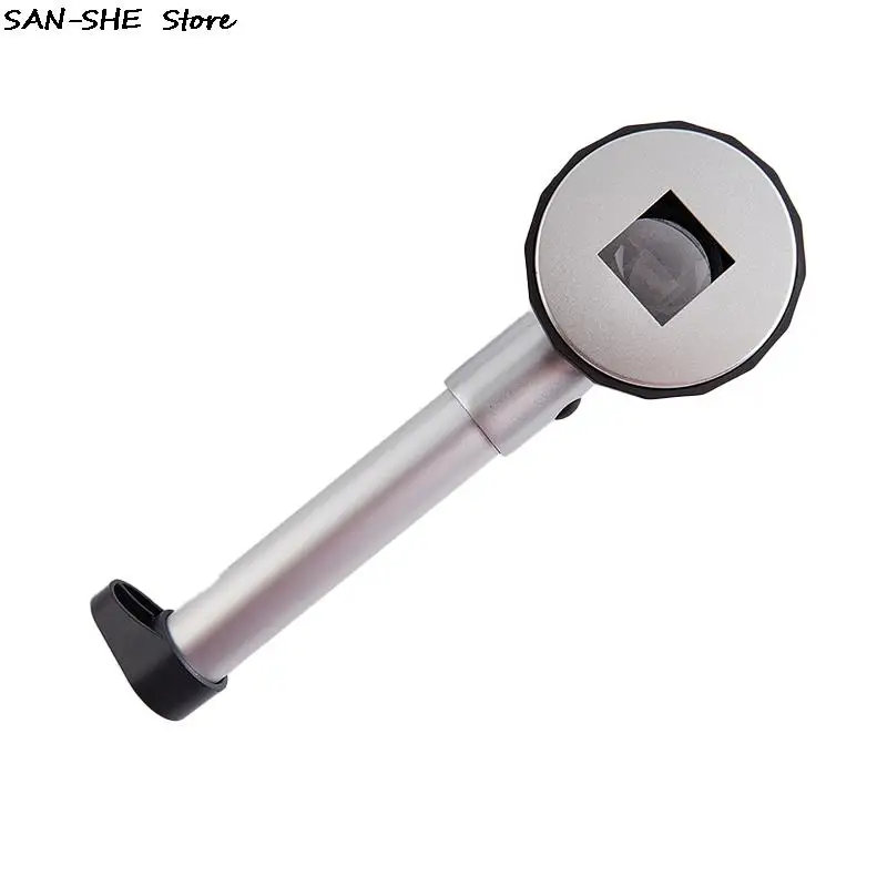 Увеличительное стекло 10x с ручкой дерматоскопа плавным прозрачным видением и