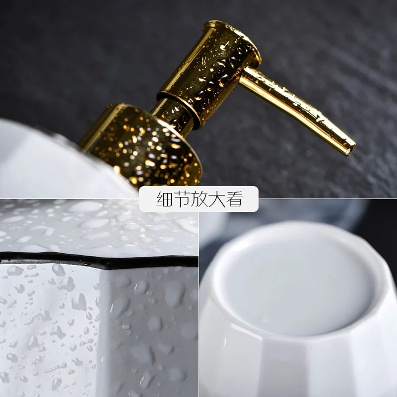 1 шт. 400 мл ванная комната декоративная керамика Лосьон бутылка керамическая