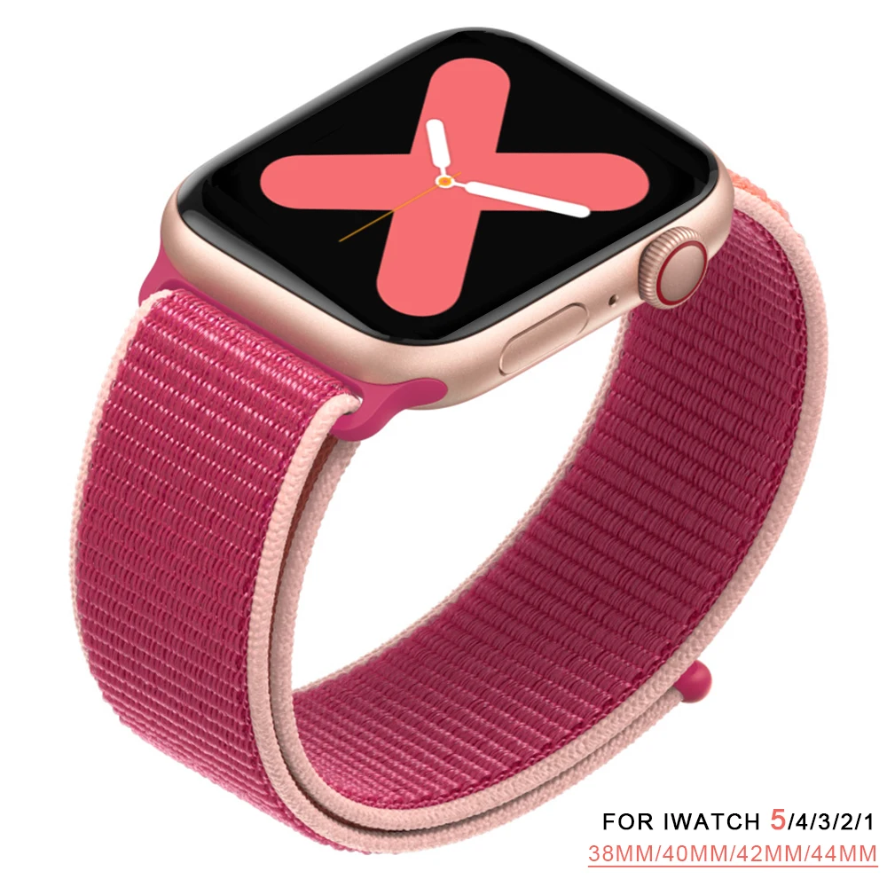 Для Apple Watch band series 5 4 iwatch ремешок 42 мм 38 44 40 correa 321 Смарт часы браслет аксессуары |