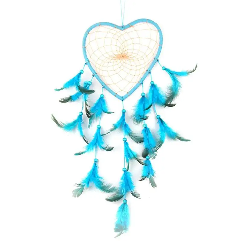 Ловец снов с перьями колокольчик ветром изысканное настенное украшение в форме
