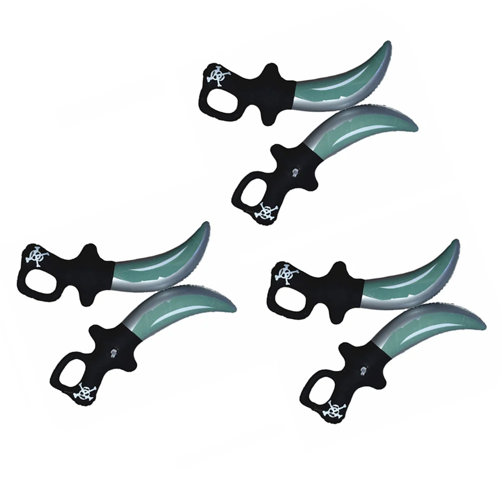 

6 шт. Надувное пиратское Надувное оружие реквизит для детей