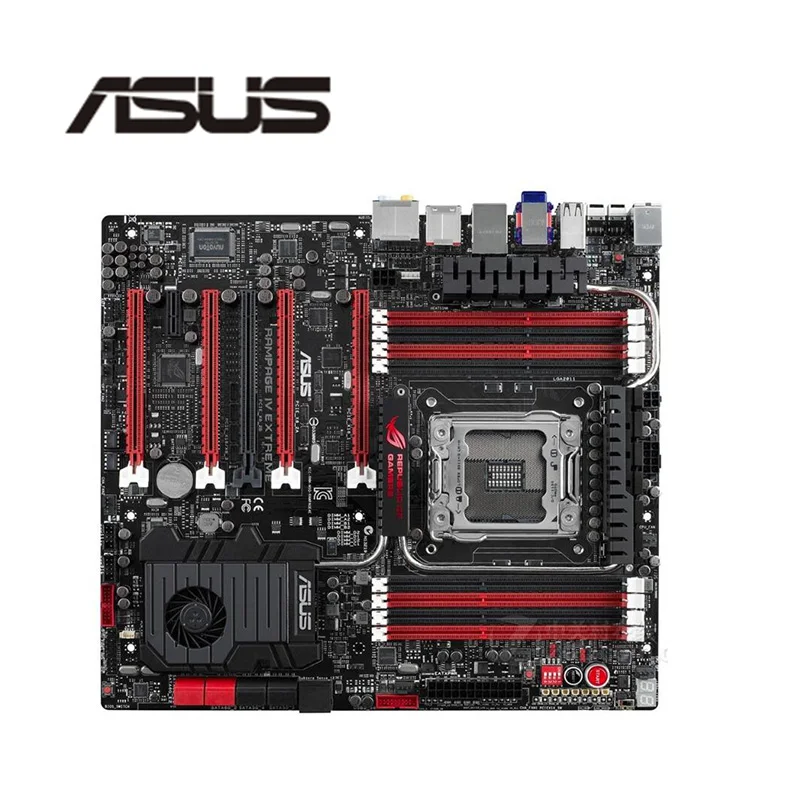 Материнская плата DDR3 для ASUS RAMPAGE IV EXTREME/BF3 оригинальная б/у настольных ПК X79 X79M 2011