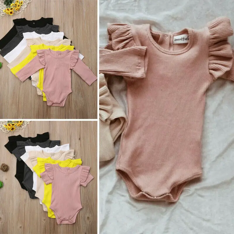 Комбинезон хлопковый трикотажный для новорожденных на возраст 0-24 месяцев | Мать