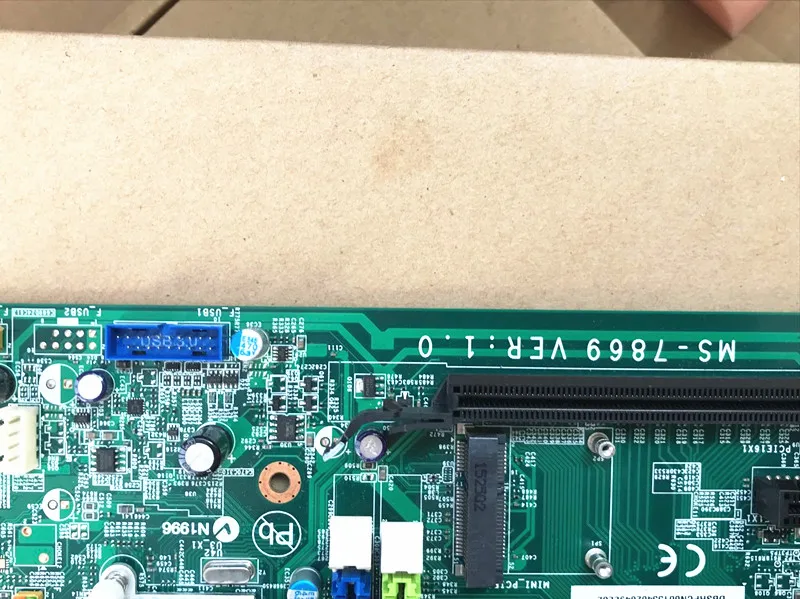 Подходит для ACER TC 605 705 SX2885 рабочего Материнская плата MS 7869 DBSRRCN001 LGA1150 материнская