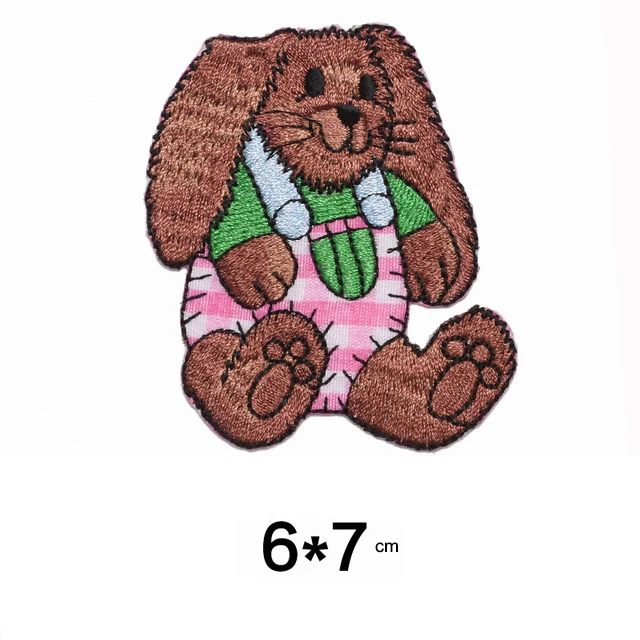 С узором медведя вышивка патчи Одежда для Аппликации Наклейки детская одежда |