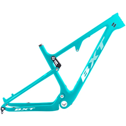 Новая карбоновая Подвеска MTB велосипедная рама 29er 2," подвесной светильник BSA горная рама увеличительная подвесная рама 148 мм 142*12 мм - Цвет: BXT full green