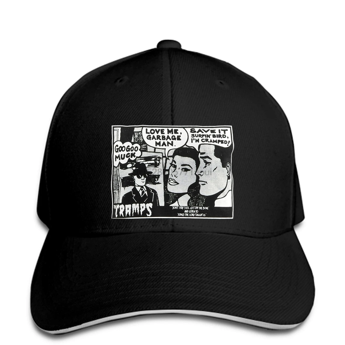 

Baseball cap MENS Baseball caps THE CRAMPS GOO GOO MUCK PSYCHOBILLY GARAGE LUX INTERIOR COMIC