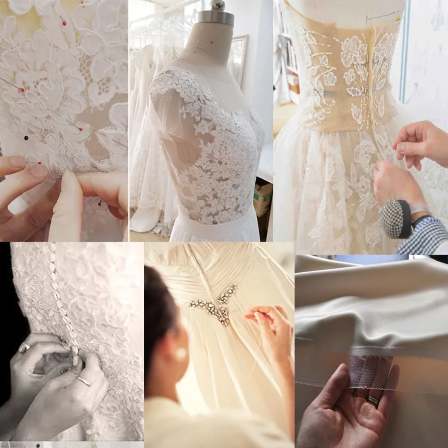 Дизайн Новое свадебное платье Vestido De Noiva поезд на заказ размера плюс свадебное Тюлевое платье для свадьбы