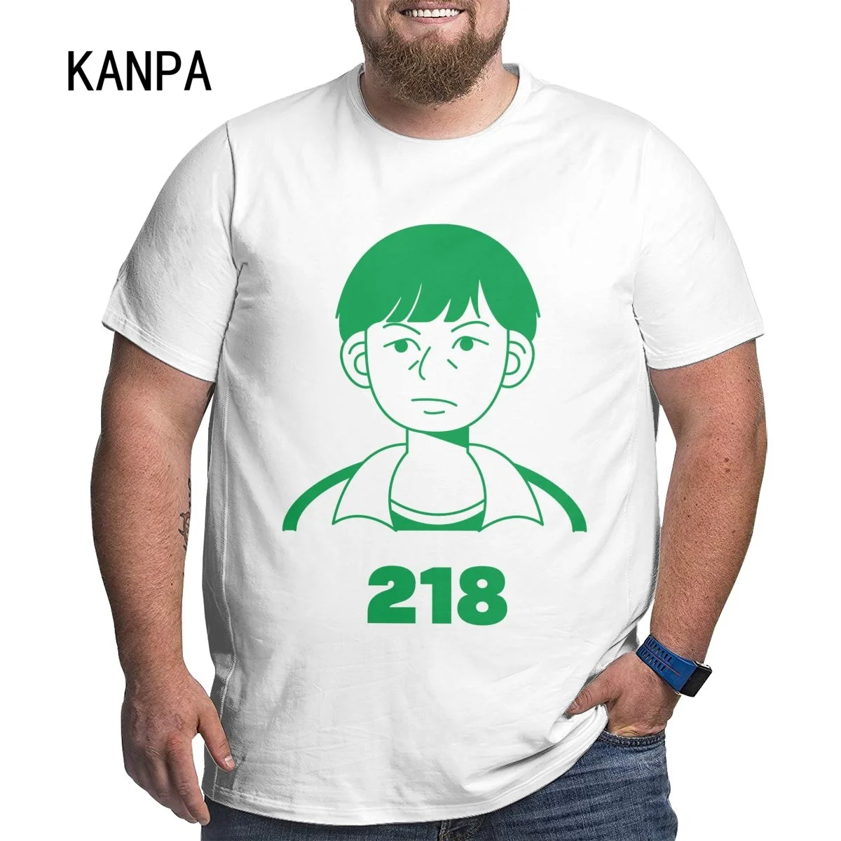 

Футболка унисекс с коротким рукавом и круглым вырезом, размеры до 6xl