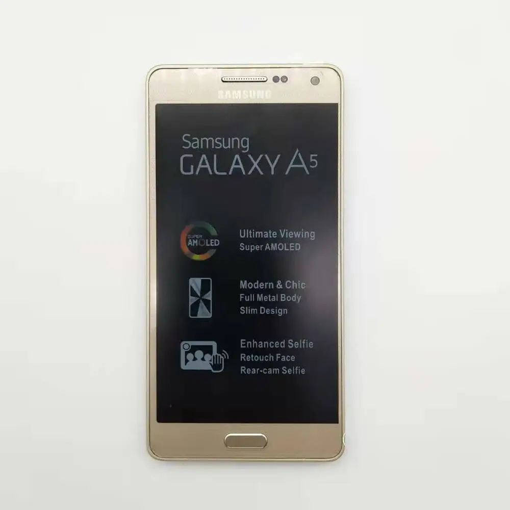 Samsung A5 Восстановленный Оригинальный Galaxy A5000 A500F LTE сотовые телефоны 5 0