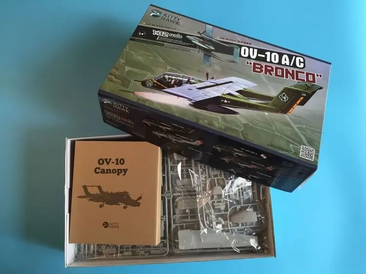 Китти-Хок KH32004 1/32 весы OV-10 A/C мустанга разведки самолет военный игрушка Пластик