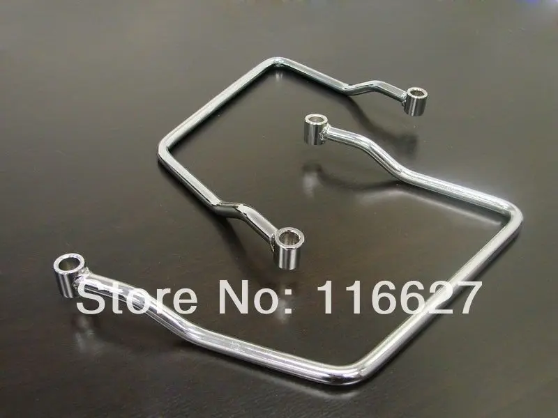 Хромированная подседельная сумка для багажа кронштейн 8-1/4 дюйма 21 см 1995-2012 Kawasaki