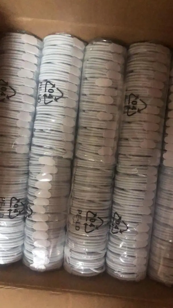 

10pcs/lot 100% Genuine Original 1m/3ft 8ic E75 Chip Data USB charging cable for Foxconn X XS MAX 8 7 6 With New packaging