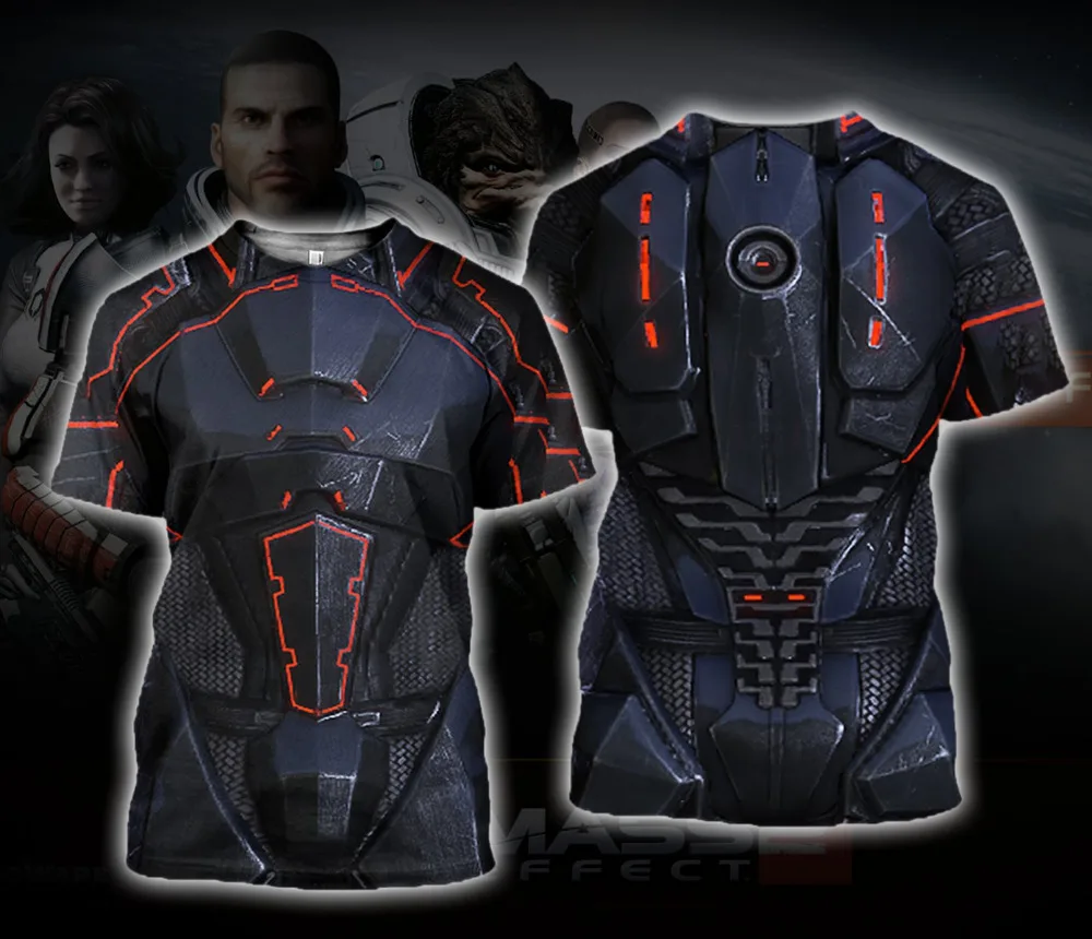 Футболка Knight Templar Armor с 3D принтом косплейная рубашка коротким рукавом для мужчин и