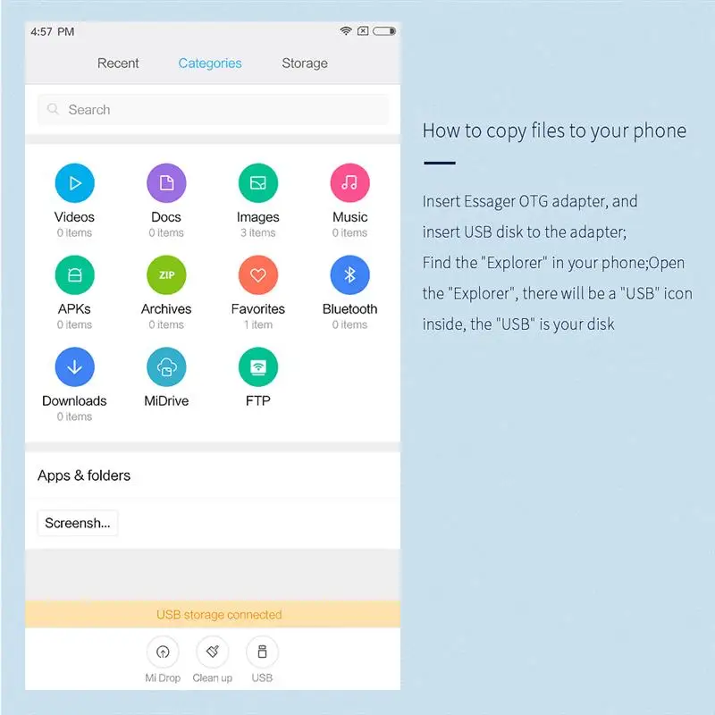

OTG USB 3.0 Type C Adapter For Samsung S20 Xiaomi Redmi Note 7 8 Pro OnePlus 6t 7 USB Type-c To USB3.0 OTG Converter