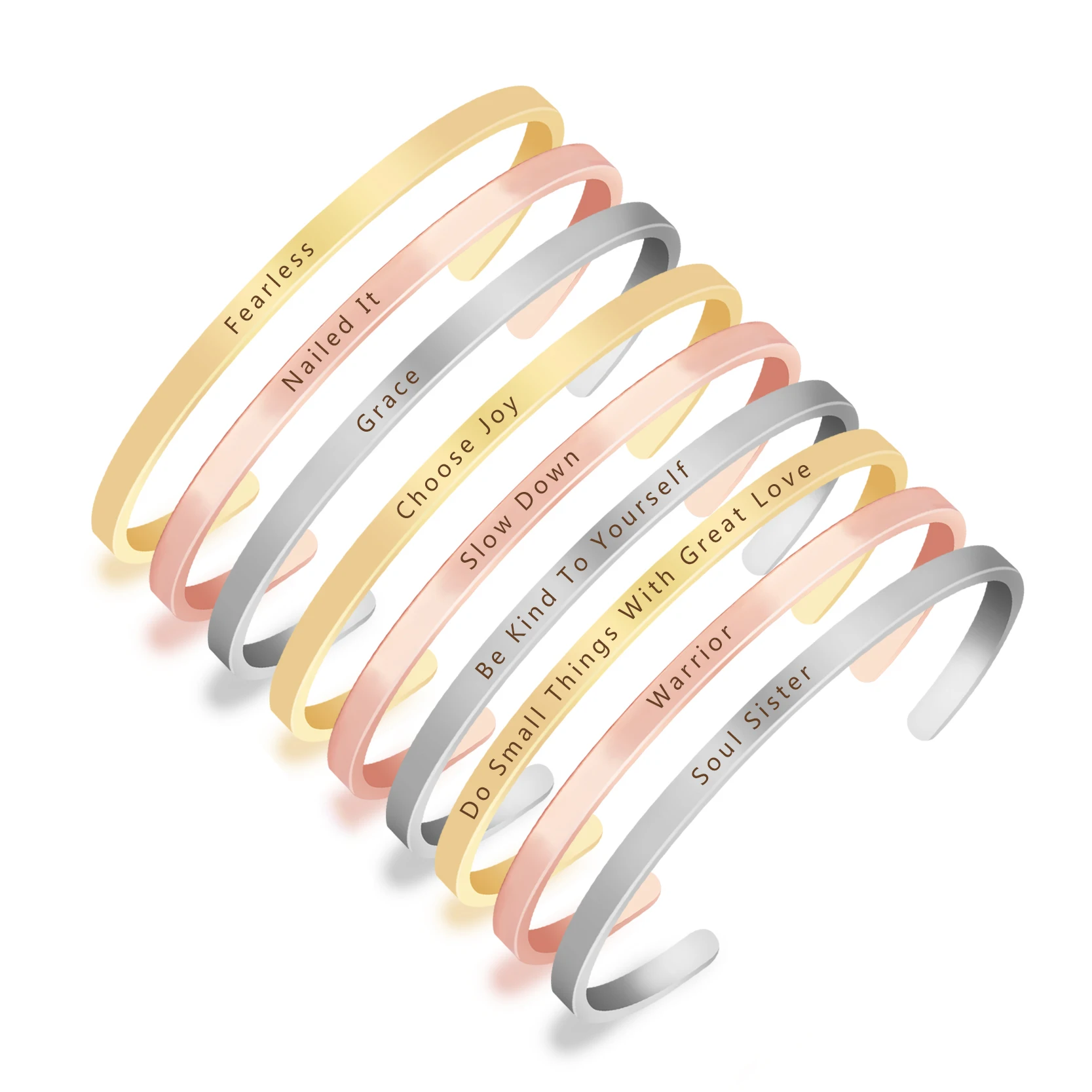 Ks гаджеты делать маленькие вещи с большой любовью манжета латунный браслет мама