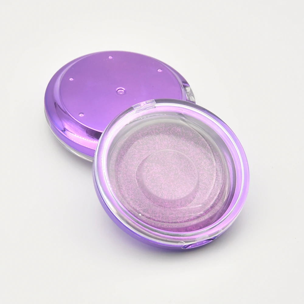 Круглый чехол для ресниц оптовая продажа коробка упаковки накладных из норки