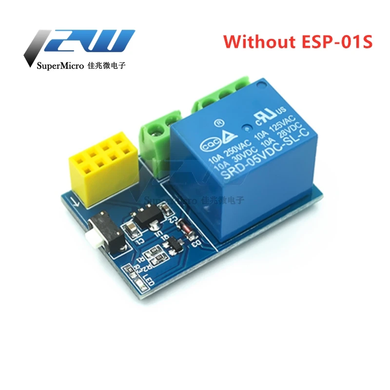 Релейный модуль ESP8266 ESP 01S 5 в Wi Fi выключатель дистанционного управления для умного