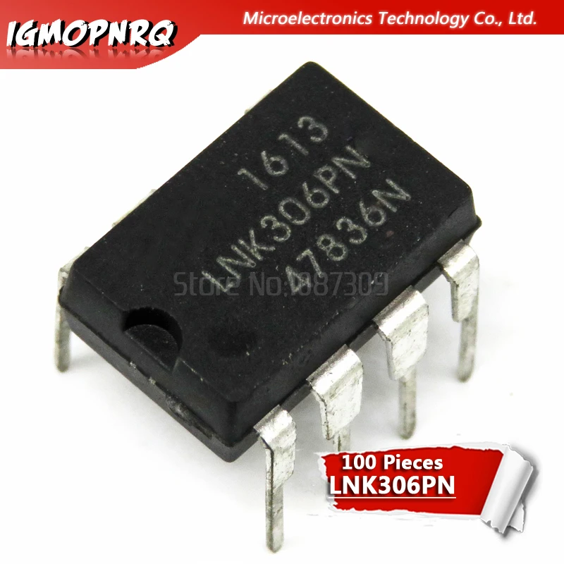 100 шт. LNK306PN DIP7 LNK306P DIP LNK306 | Электронные компоненты и принадлежности