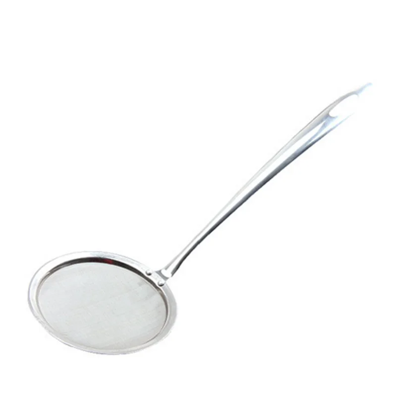 

Handheld Screen Mesh Funnel kitchen Gadgets Stainless Steel Mesh Stainer Kitchen Fine Vegetable Colander Sifter Sieve
