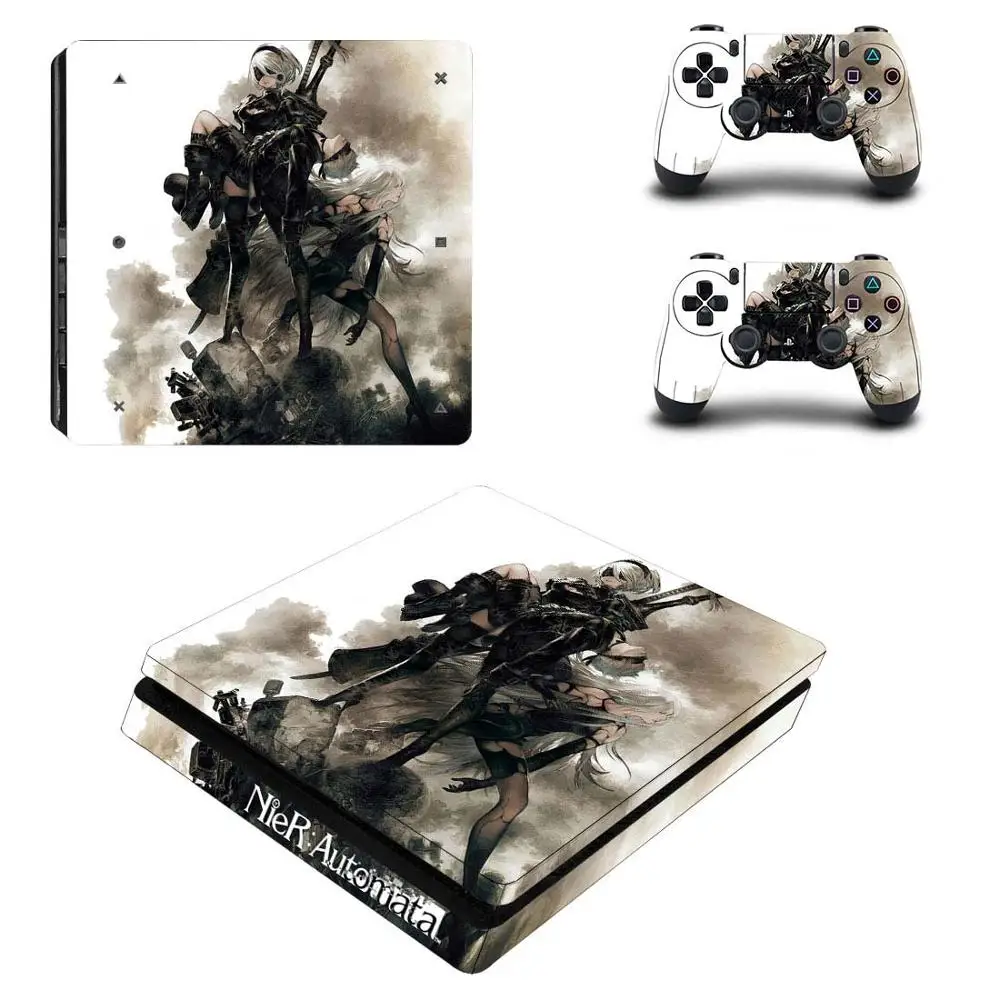 

Наклейка NieR Automata с полным покрытием PS4 Slim, наклейка Play station 4, наклейка для PlayStation 4 PS4 Slim Consol и контроллера, виниловый чехол