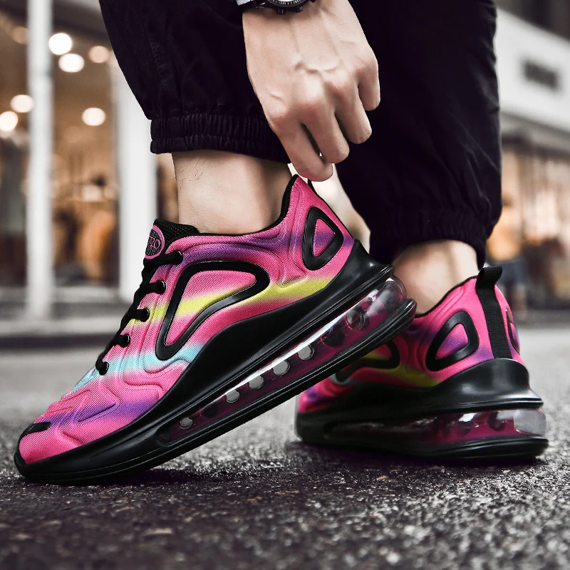 Новинка 2019 года женские кроссовки для бега фирменный дизайн Яркие влюбленных