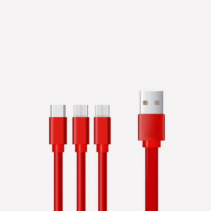 Новый Выдвижной 3 в 1 зарядный кабель для iPhone Samsung Huawei Xiaomi Регулируемый Micro USB Type C