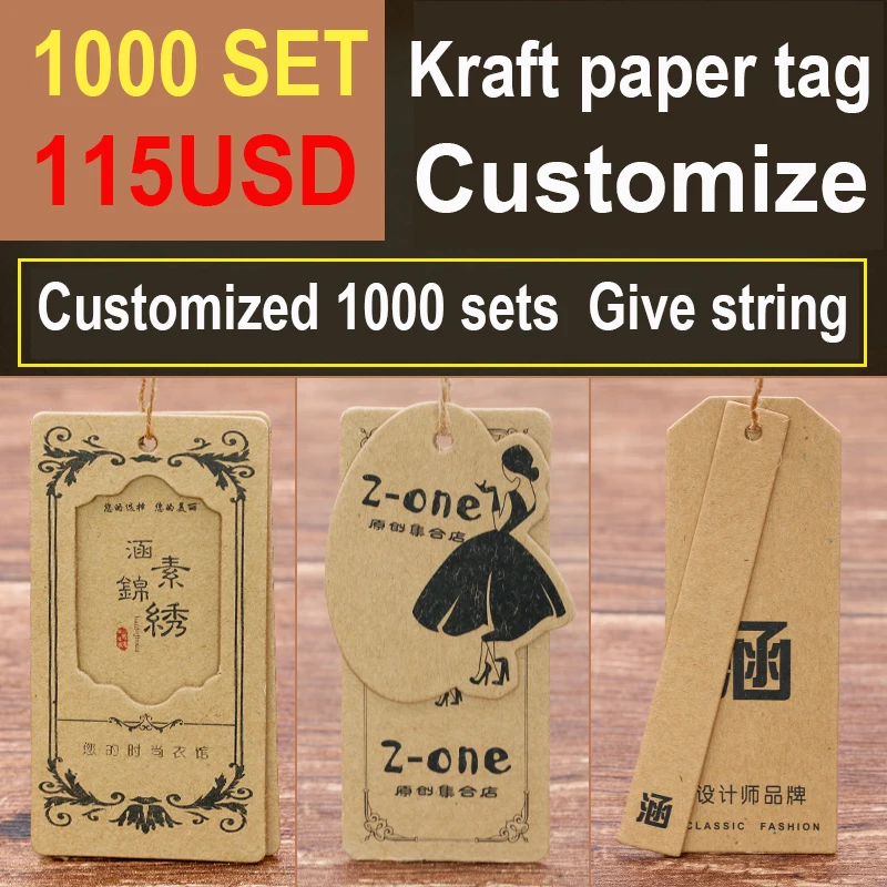 

Настроенный висящий теги/ярлык/производство товарный знак/800 г крафт-бумага швейная тег/напечатанные бирки с бесплатной доставкой