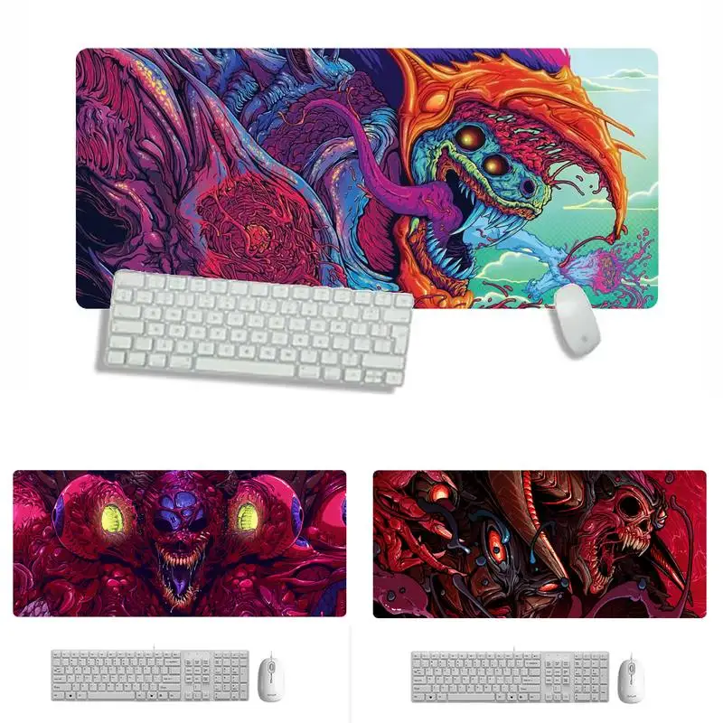 

Hyper Beast Ghost Laptop Gaming Mice Mousepad Desk Table Protect Game Office Work Mouse Mat pad 2 3 mm Non-slip Laptop Cushion