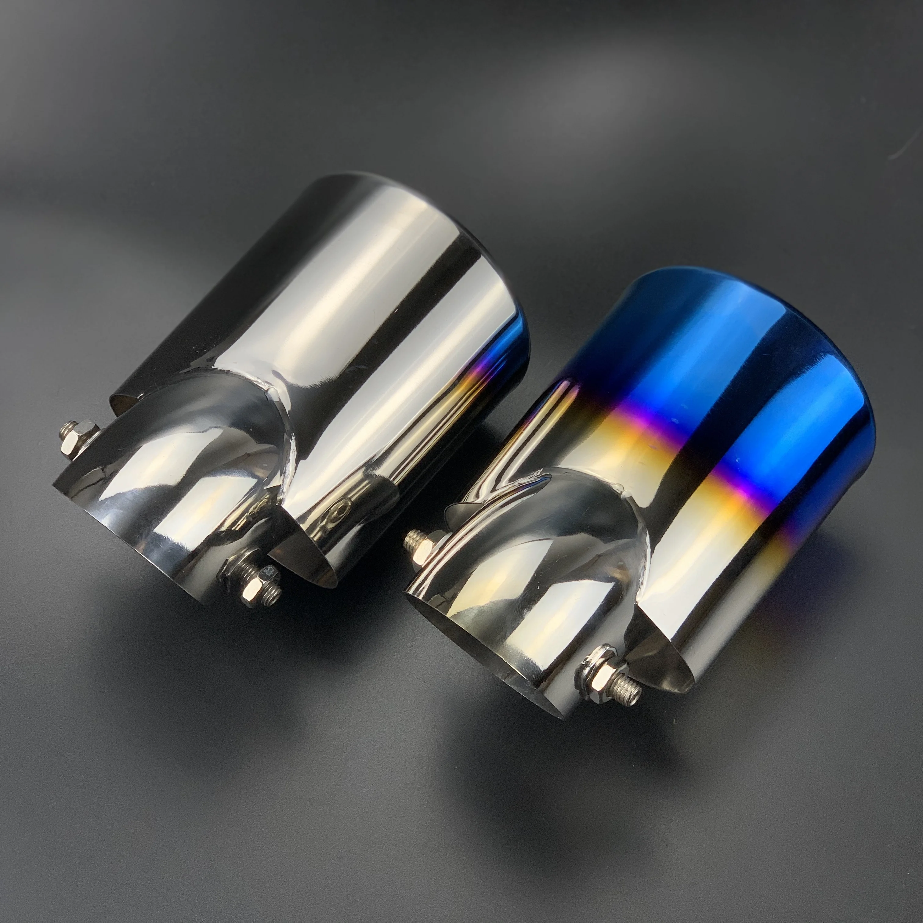 Автомобильный Стайлинг выхлопная труба задняя Автомобильная чехол для Mitsubishi