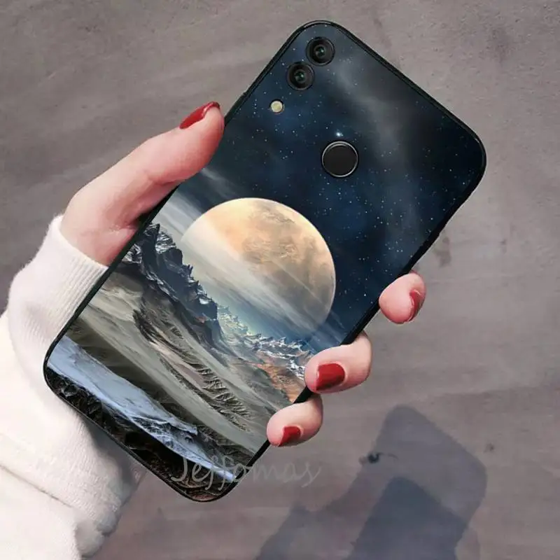 

Star Space Phone Case For Huawei honor Mate P 9 10 20 30 40 Pro 10i 7 8 a x Lite nova 5t