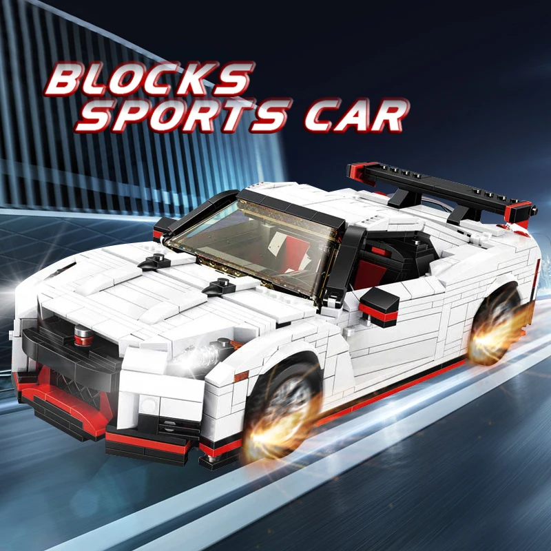 Форма King 13104 серия креативных идей нисмо Ниссан GTR R35 совместимая техника Moc-20518
