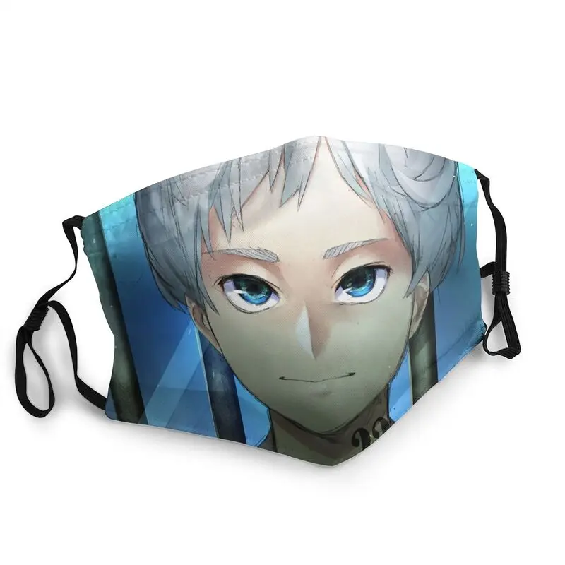 

Многоразовая маска для лица The Said Neverland с Аниме Манга для мужчин и женщин, прохладный Норман, пылезащитный чехол, респиратор, маска для рта