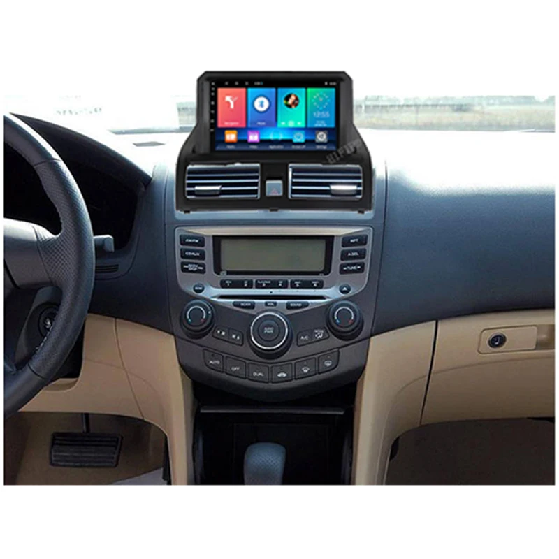 Автомагнитола 6G + 128G QLED 4G LTE мультимедийный видеоплеер для Honda Accord 7 2002 2003 2004 2005 2006