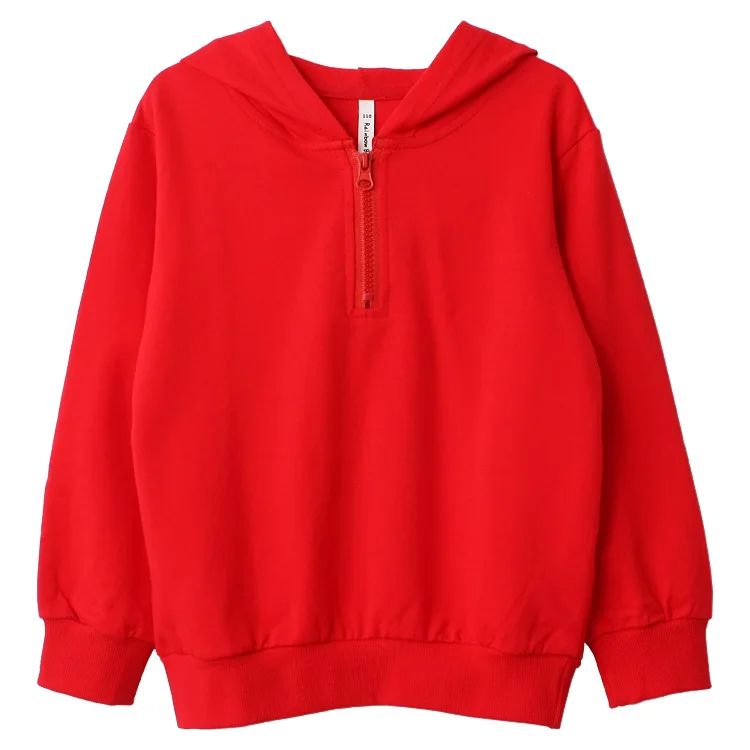 Kids Girls Boys Hoodies Outerwear Spring Red Yellow Black Grey Hooded &amp Sweatshirt Clothes for 3 4 6 8 10 Years |