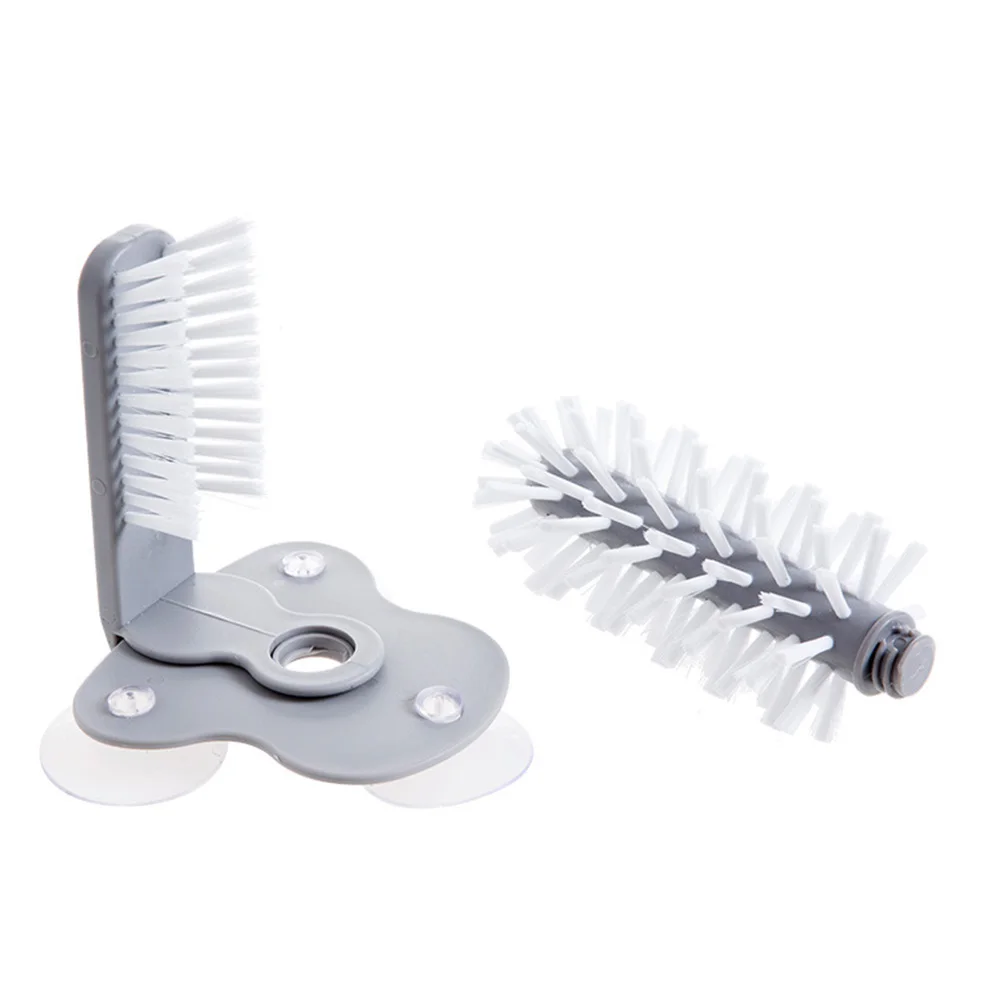 

Creative Wall Type Lazy Person Glass Clean Brush Kitchen Rotating Water Cup Brush