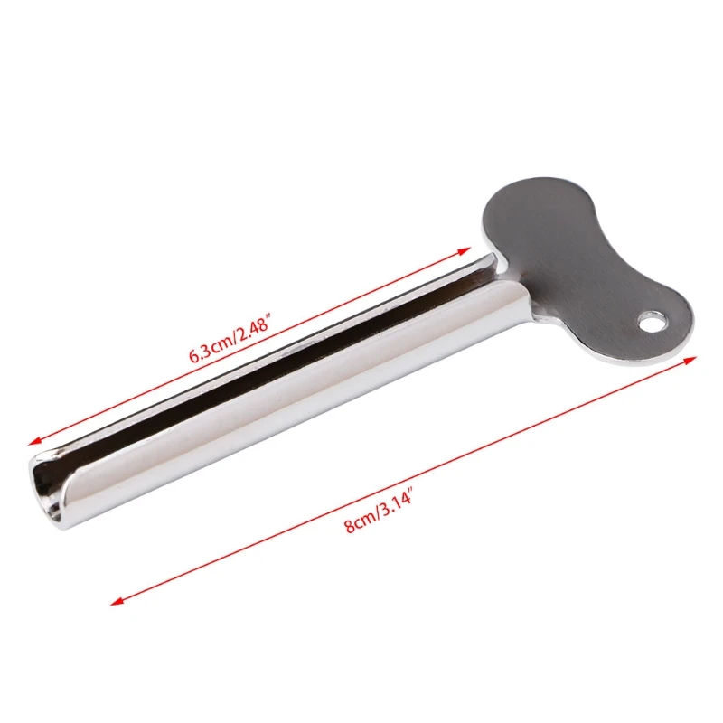 

Stainless Iron Metal Tube Toothpaste Hair Color Dye Cosmetic Oil Paint Squeezer
