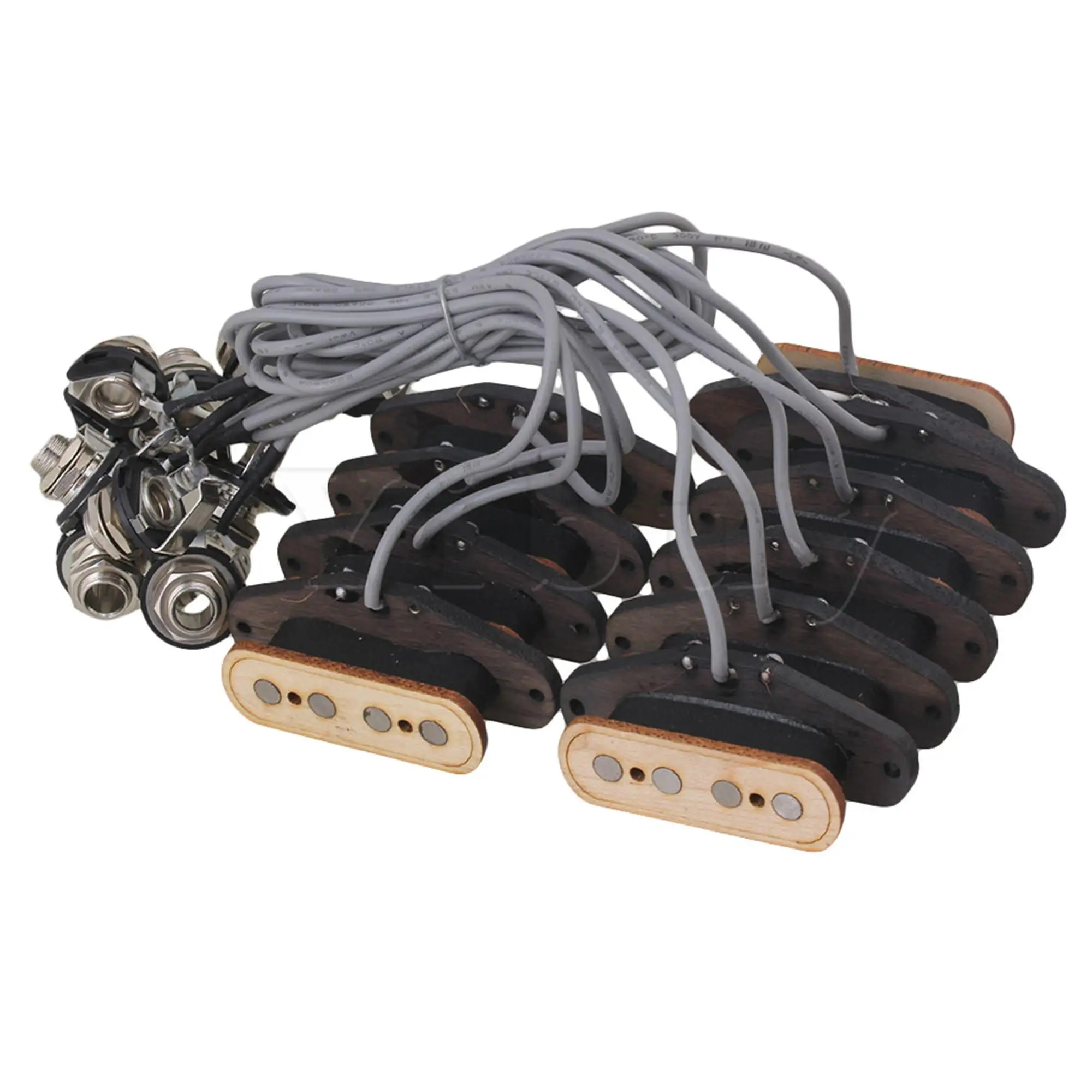 

4 Stings Guitar Bass Pickup Guitar Soundhole Pickup Guitar parts Pack of 10