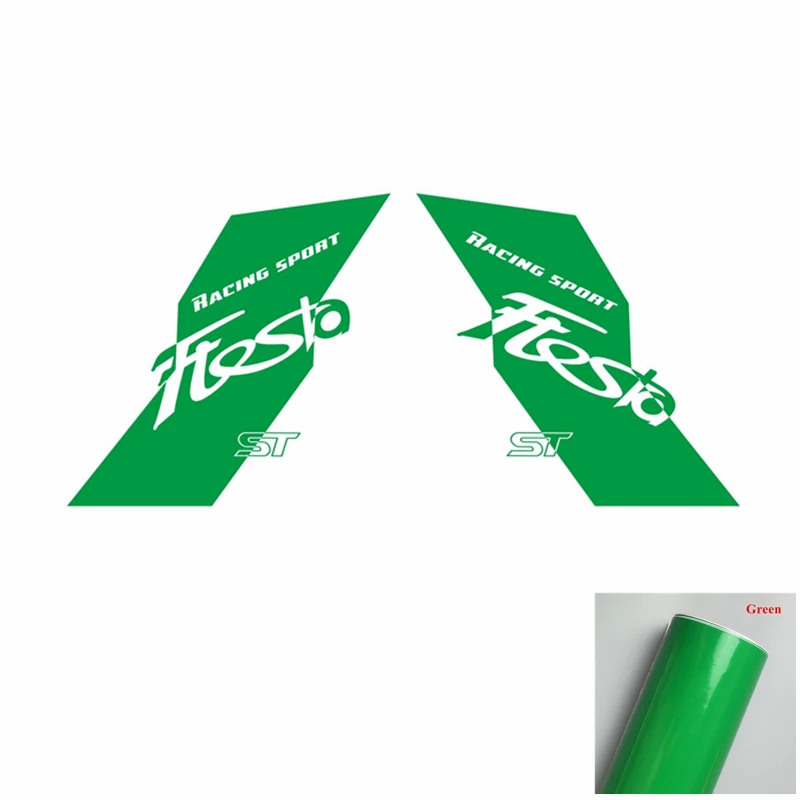 

Спортивные полосы для Ford Fiesta ST, автомобильная дверь, боковой декор, наклейка, внешние аксессуары, автомобильные товары