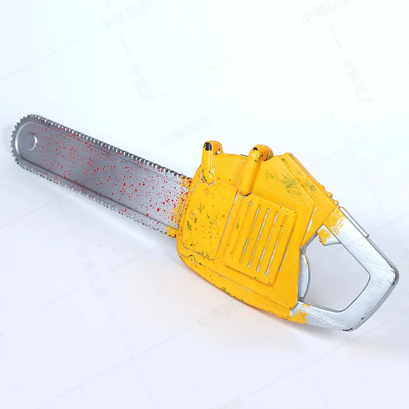 

Realistic Plastic Bloody Chainsaw Halloween Props Role Play Theme Party Costumes New Wholesale Costumes Props Bottle Blowing