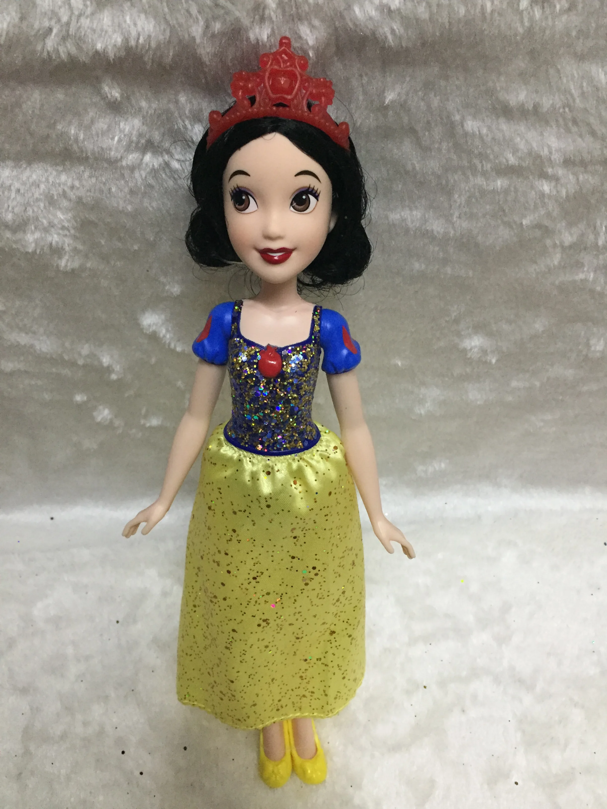 snow white Кукла Рапунцель Жасмин Анна Белоснежка Ариэль Мерида Золушка Аврора Белль Эльза Куклы Игрушки для девочек кукла пуллип - Цвет: snow white