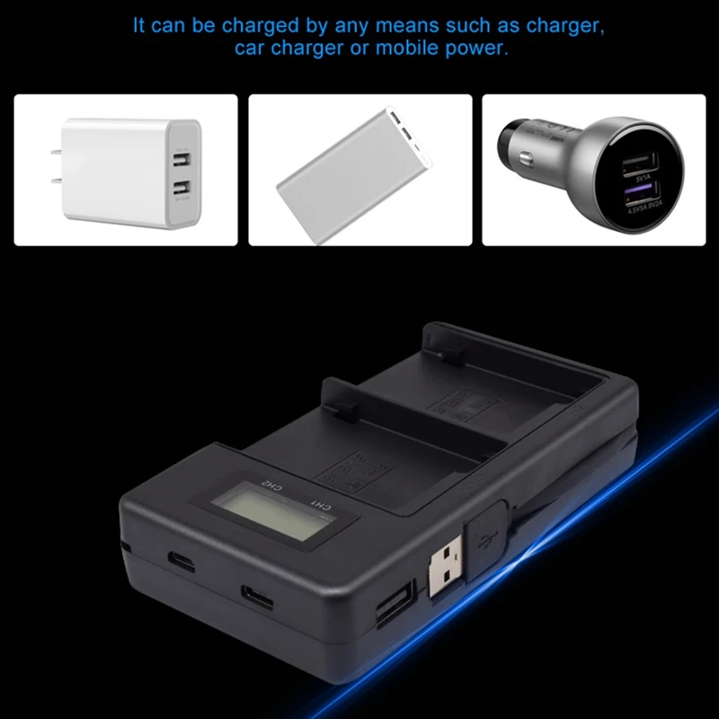 MOOL 2 шт. EN EL15 EL15A ENEL15A RU Батарея + USB Dual Зарядное устройство для Nikon D850 D810 D810A D750 D500 D7500