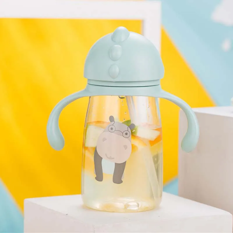 400 мл детская соломенная бутылка чашка для питья и кормления портативная с соской