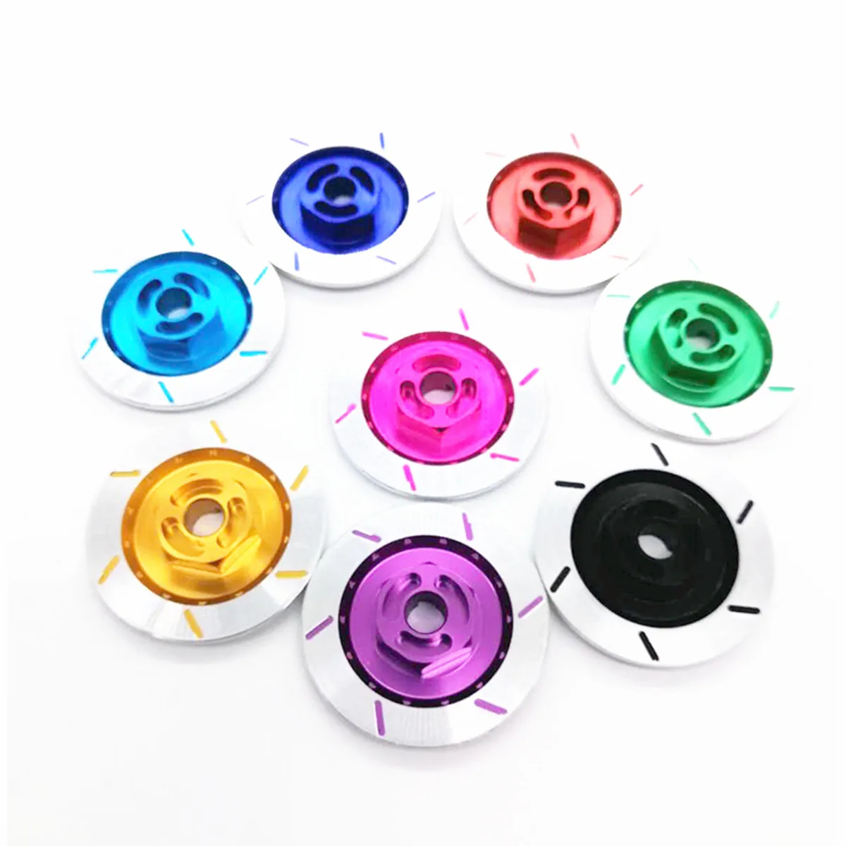 4 шт. тормоз алюминиевого сплава диск обода колеса коробка металлический