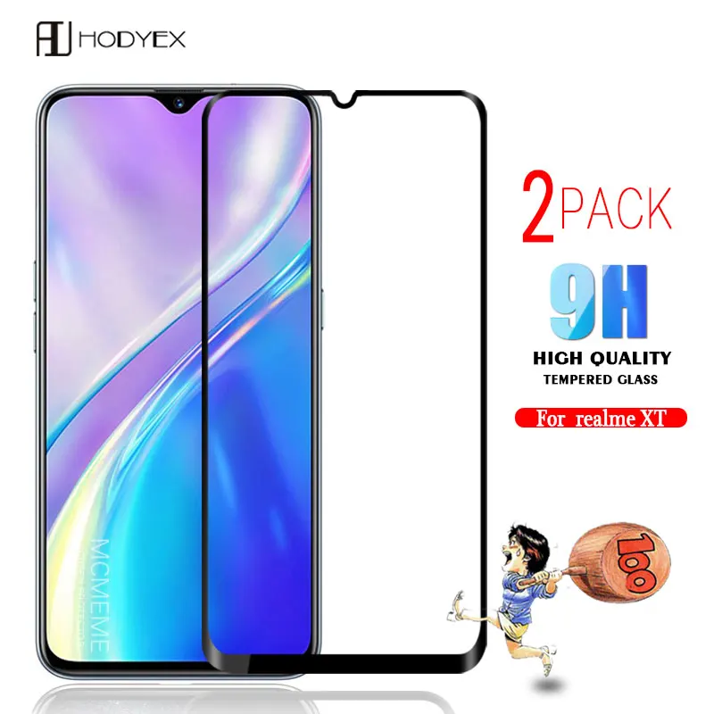 Закаленное стекло для Realme XT 730G Защитное экрана 3D 9H Премиум защитная