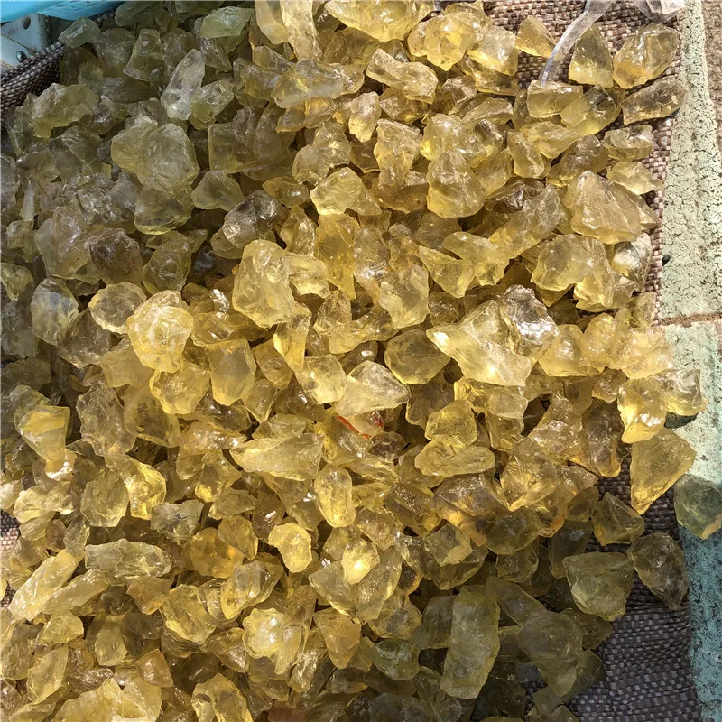 100 г необработанные натуральные цитриновые кварцевые кристаллы камни