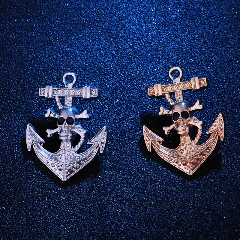 24 шт./лот брошь Пираты Карибского моря ожерелье Джек Спарроу ГОСТ корабль Череп Брошь булавка винтажный якорь ювелирные изделия | Отзывы и видеообзор