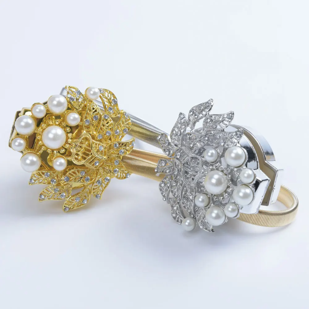 2 шт. магнитные пряжки для штор цветок занавеска держатель без пробивки крепление