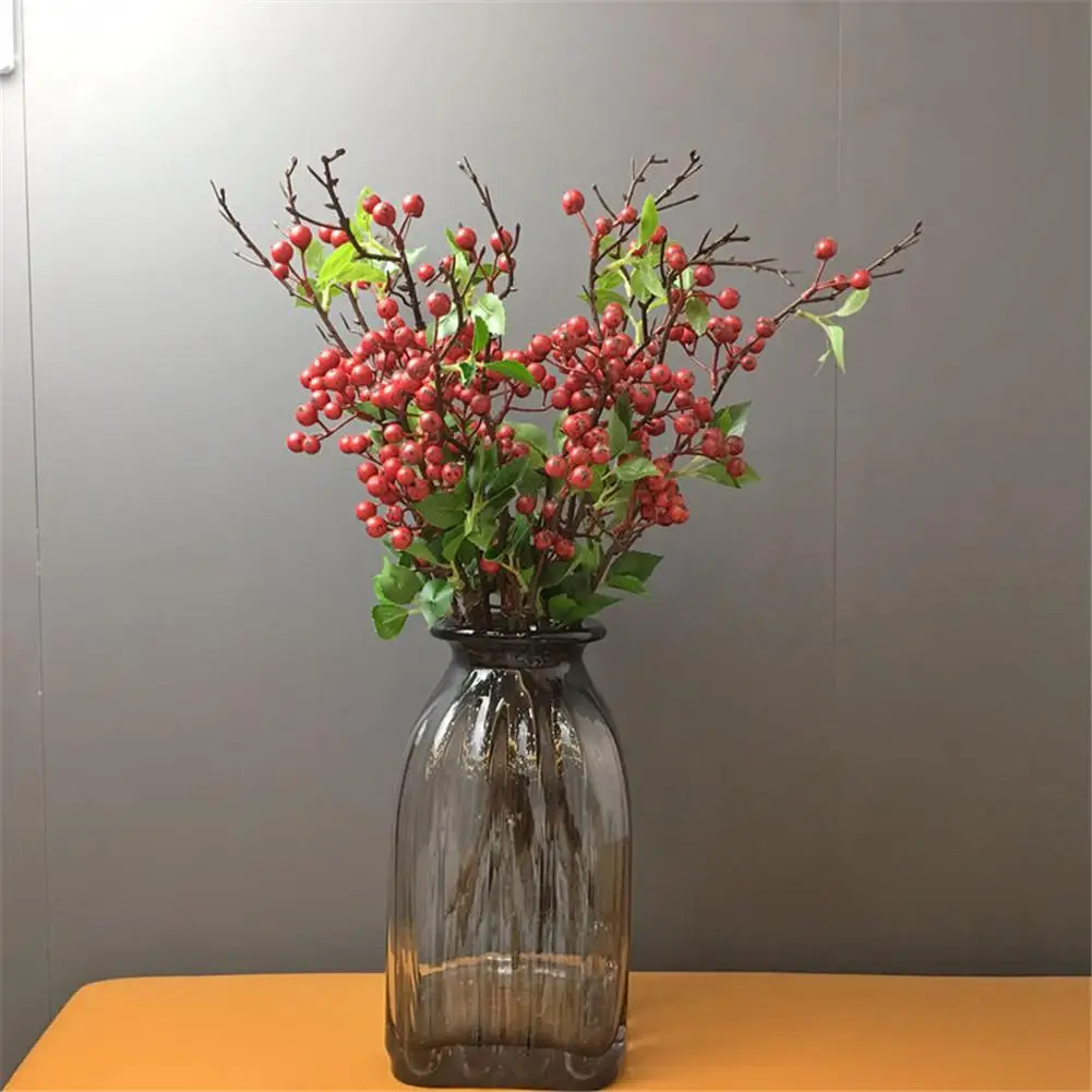 Искусственная Черника с листьями искусственный фрукт цветок фотография 1